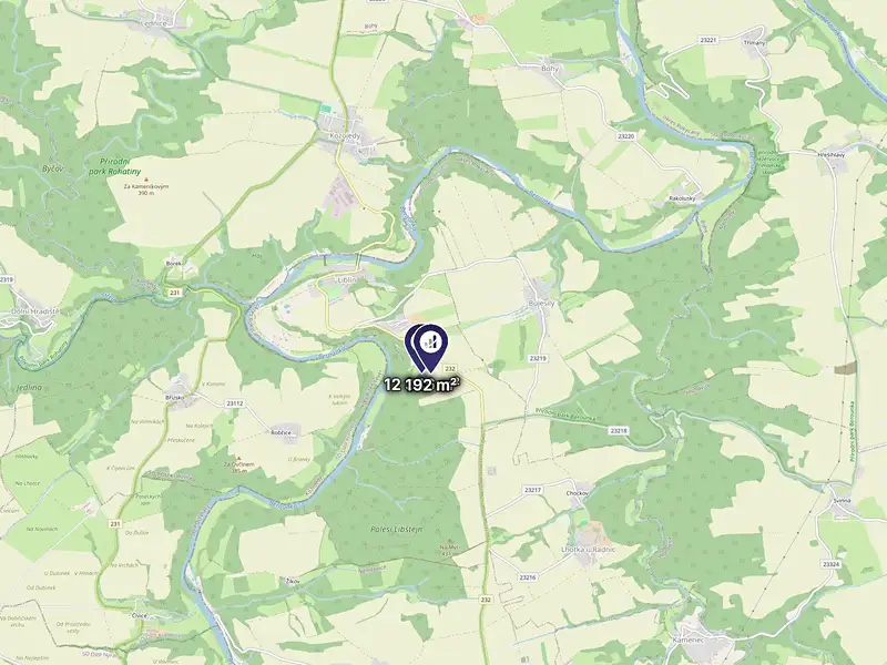 Prodej pole 12538 m², Liblín – náhled fotky 3