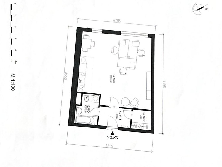 Квартира 1+kk на продаж, 49 м² (34 з 35)