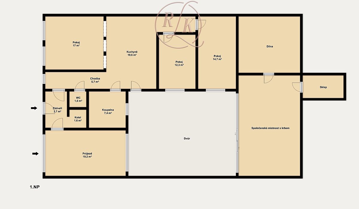 Prodej rodinného domu 117 m², pozemek 343 m² – fotografie 4
