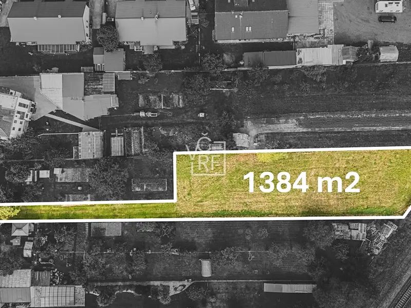 Prodej stavebního pozemku 1384 m², Hradec Králové – náhled fotky 3