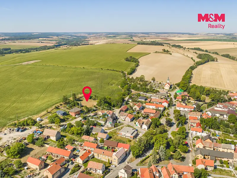 Prodej stavebního pozemku 1356 m², Dřínov – náhled fotky 2