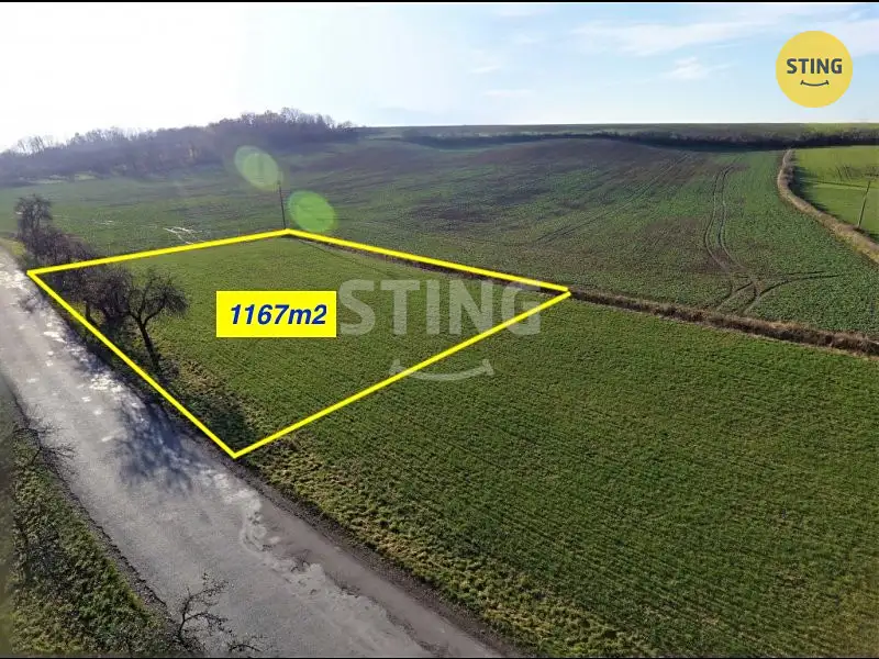 Prodej stavebního pozemku 1167 m², Lozice – náhled fotky 2