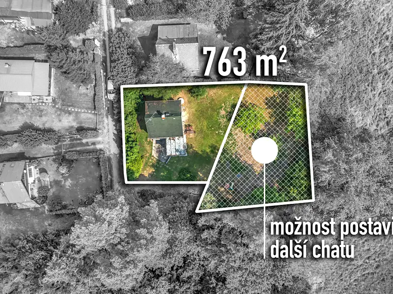 Prodej chaty 64 m², pozemek 763 m², Popovice – náhled fotky 2