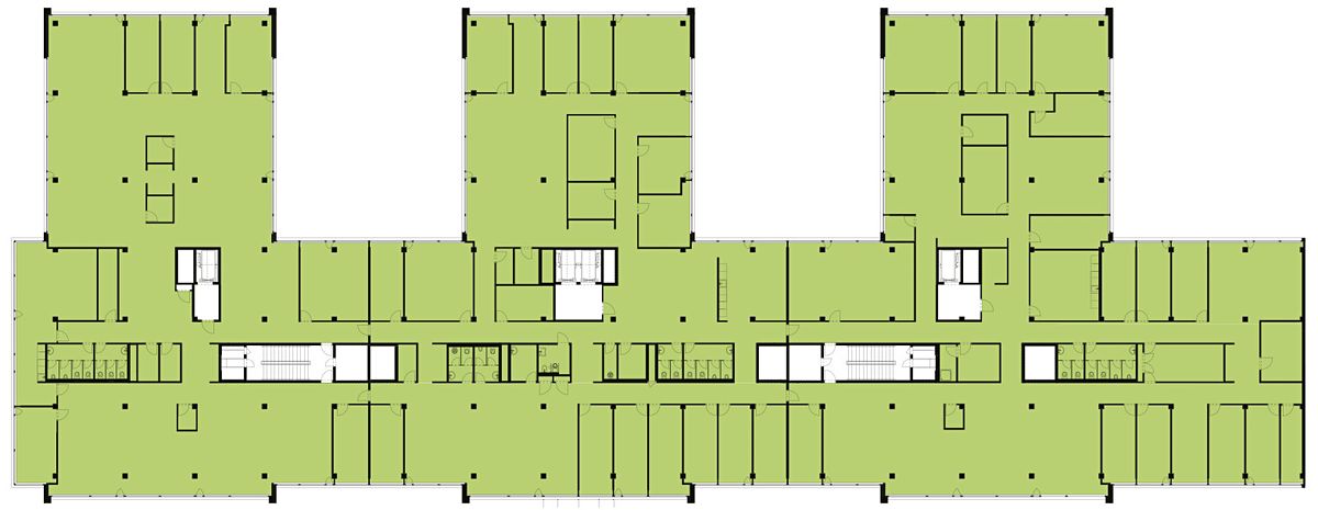 Pronájem kanceláře 150 m² – fotografie 3