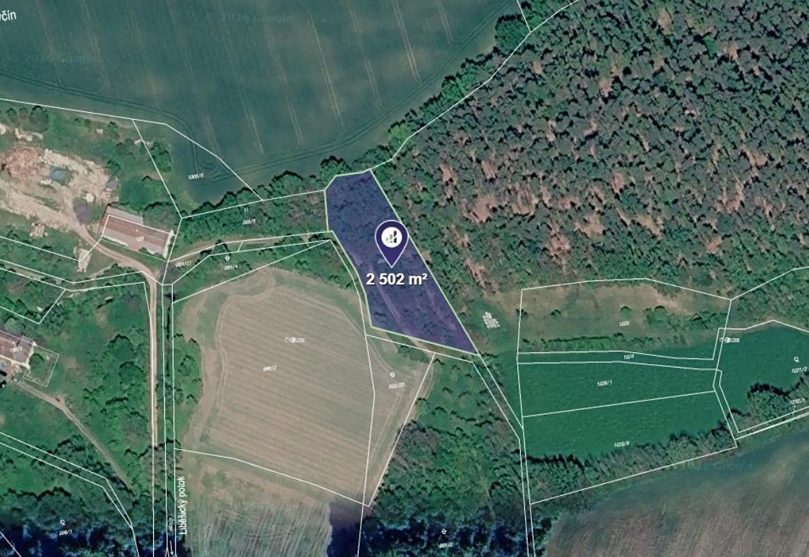 Prodej zahrady 2502 m², Tuchořice – fotka 1 z 3