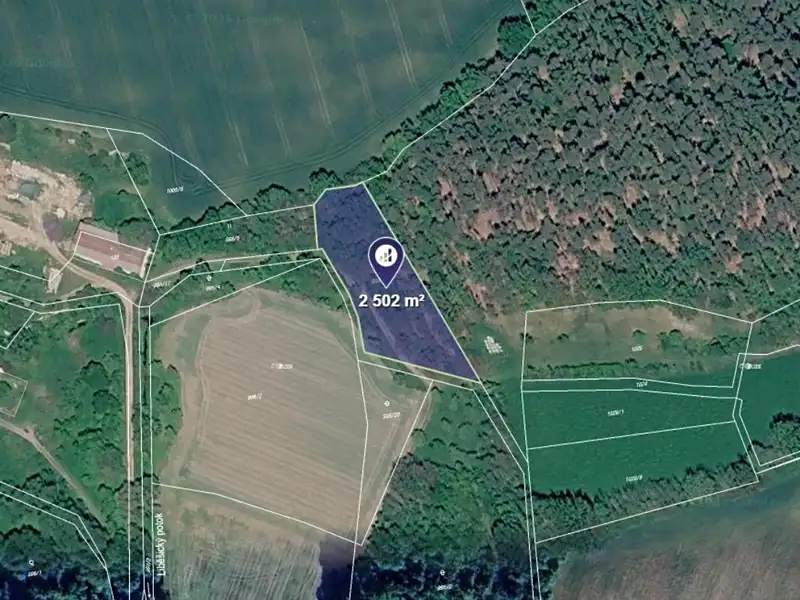 Prodej zahrady 2502 m², Tuchořice – náhled fotky 1
