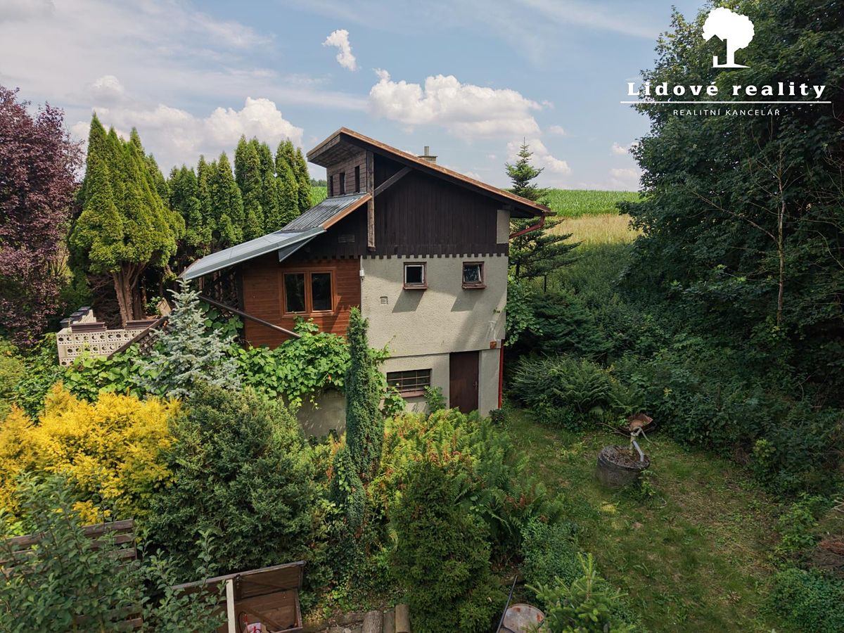 Prodej chaty 60 m², pozemek 617 m²