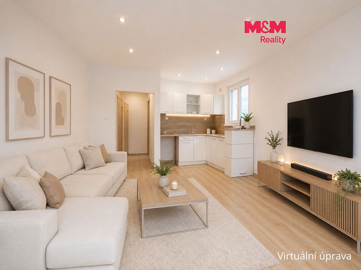 Pronájem bytu 1+kk 27 m²