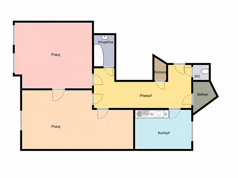Prodej bytu 3+kk 101 m², Praha – náhled fotky 2