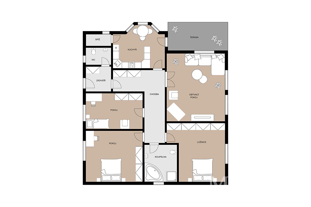 Prodej rodinného domu 113 m², pozemek 872 m² – fotografie 5