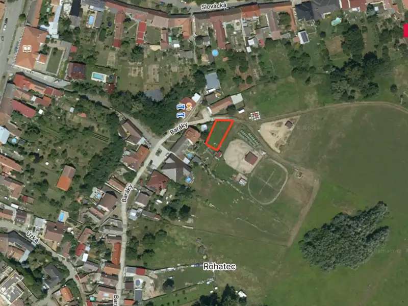 Prodej zahrady 249 m², Rohatec – náhled fotky 2
