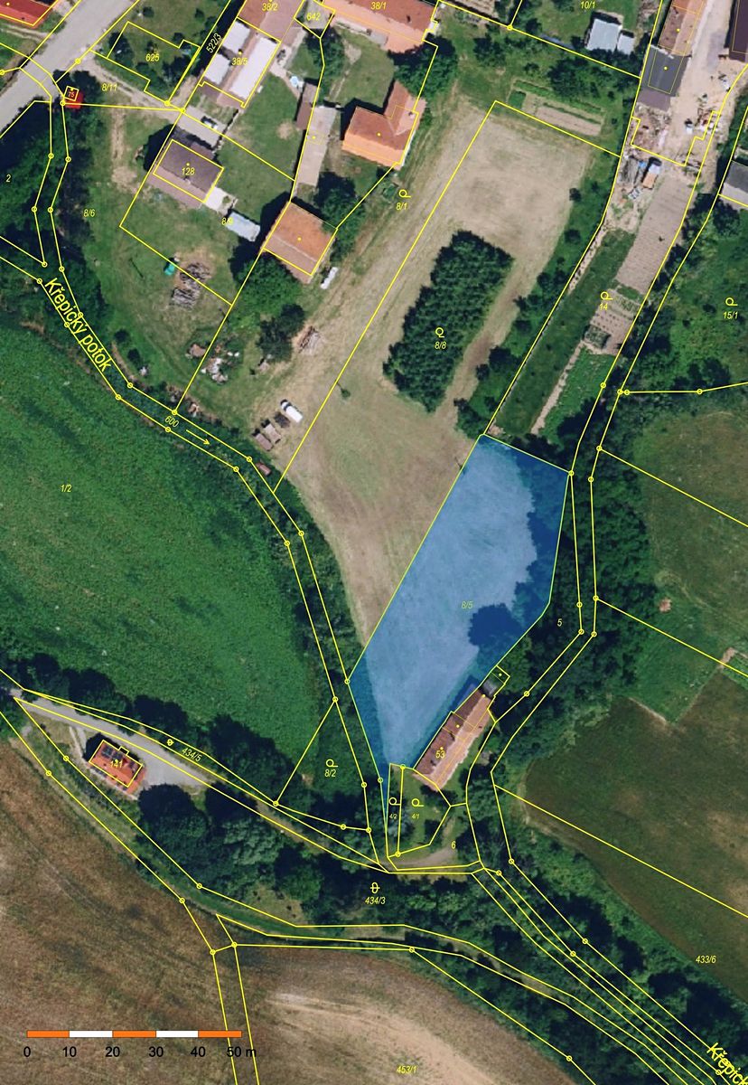 Prodej pole 2106 m²
