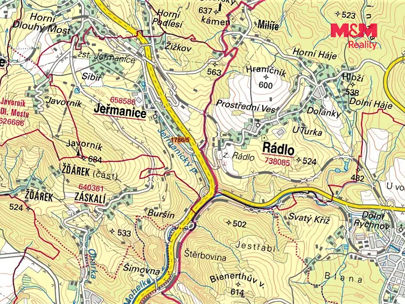 Prodej louky 3161 m², Jeřmanice – náhled fotky 2