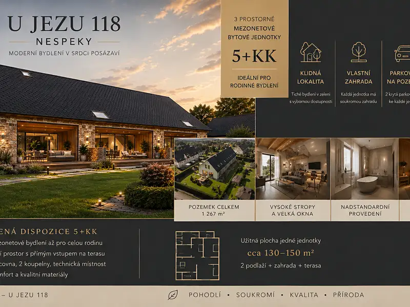 Prodej rodinného domu 411 m², pozemek 1267 m², Nespeky – náhled fotky 1