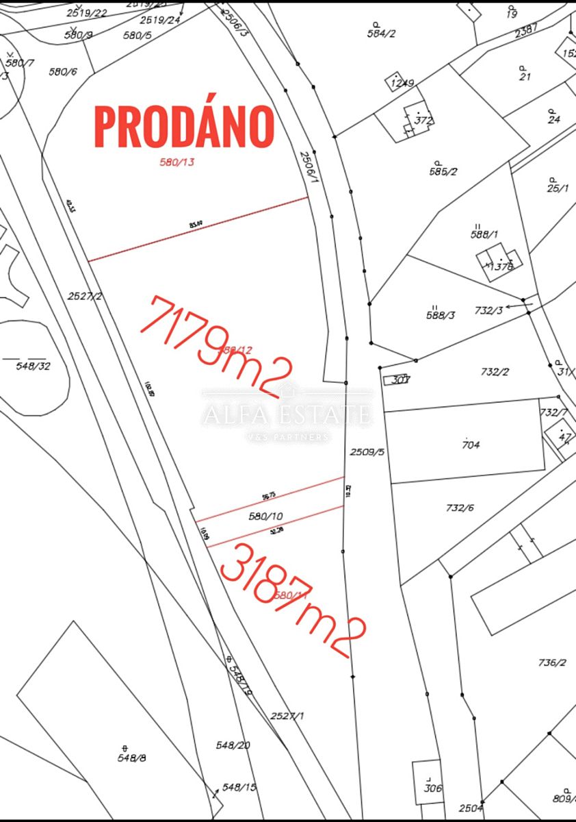 Prodej komerčního pozemku 7451 m² – fotografie 2