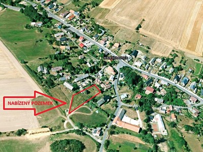 Prodej  stavebního pozemku 2 501 m²