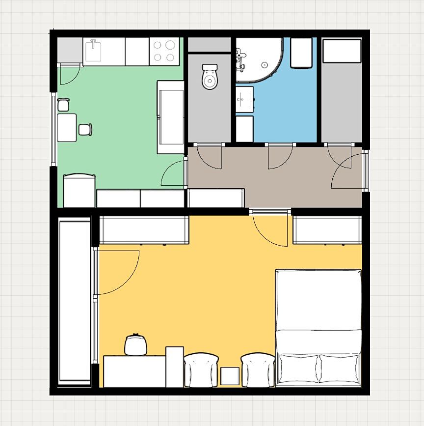 Prodej bytu 1+1 44 m² – fotografie 2