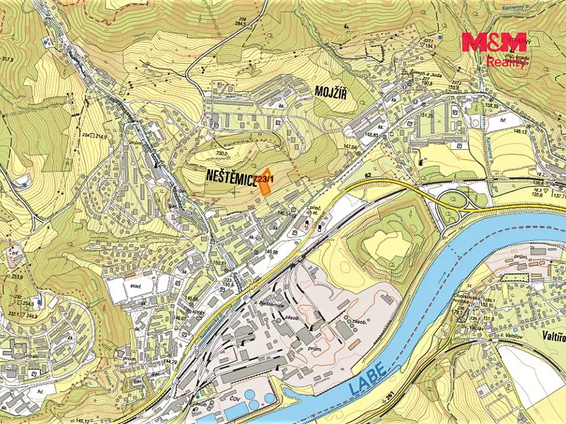 Prodej louky 1259 m², Ústí nad Labem – náhled fotky 2