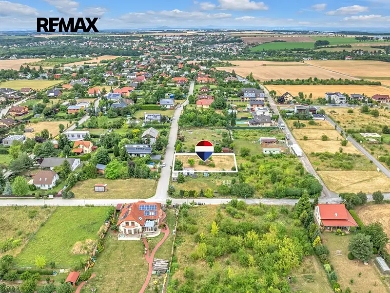 Prodej stavebního pozemku 970 m², Zdiby – náhled fotky 2