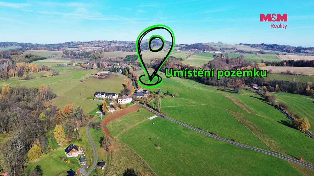 Prodej stavebního pozemku 1353 m² – fotografie 2