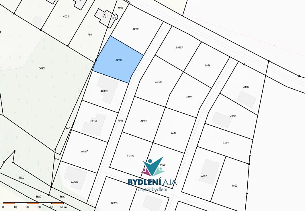 Prodej stavebního pozemku 931 m²