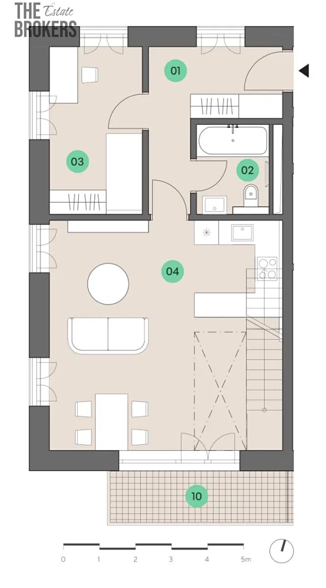 Prodej bytu 4+kk 92 m² – fotografie 4