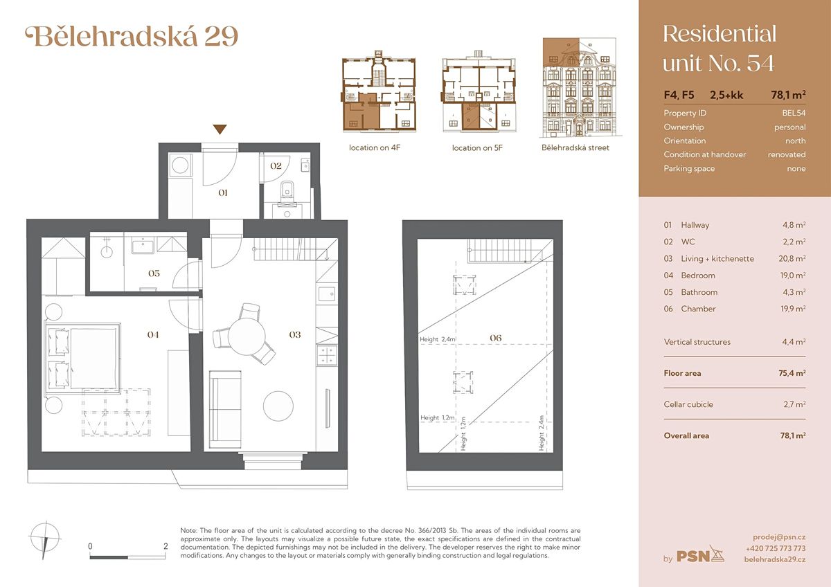 Prodej bytu atypický 71 m² – fotografie 3