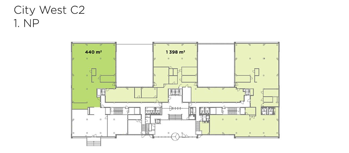 Pronájem kanceláře 440 m² – fotografie 3