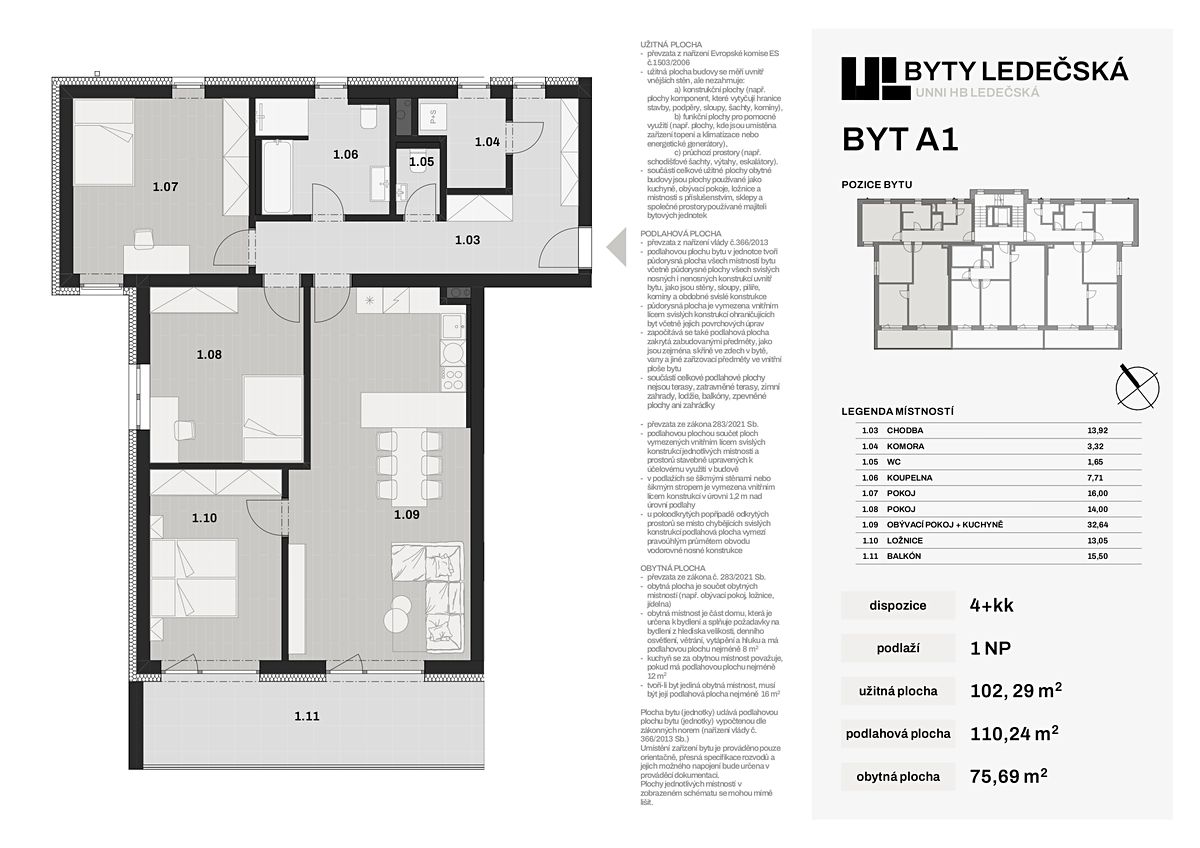 Prodej bytu 4+kk 101 m² – fotografie 2