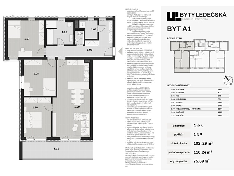 Квартира 4+kk на продаж, 101 м² (2 з 9)