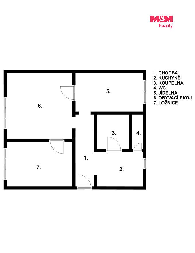 Prodej bytu 2+1 54 m² – fotografie 4