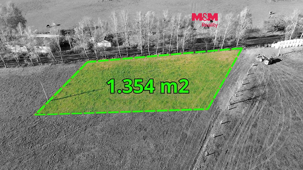 Prodej stavebního pozemku 1354 m²