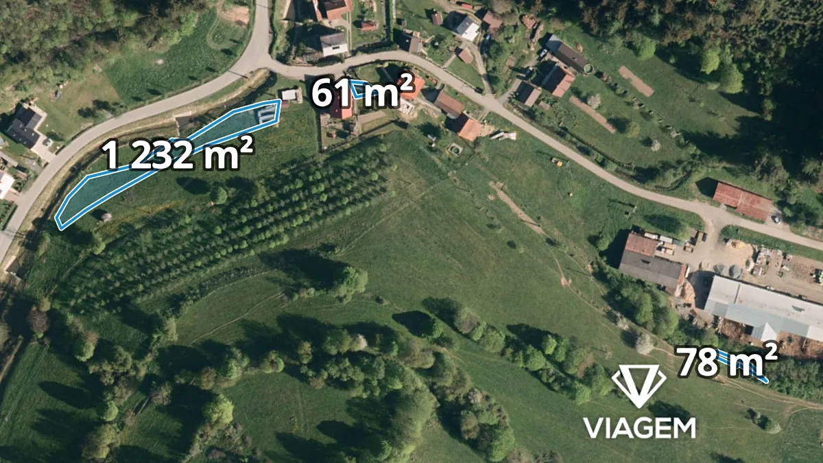 Prodej podílu 1/5 zahrady 274 m²