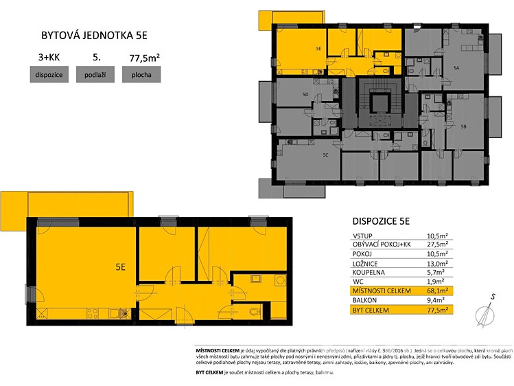 Wohnung 3+kk zum Kauf, 80 m² (14 von 16)
