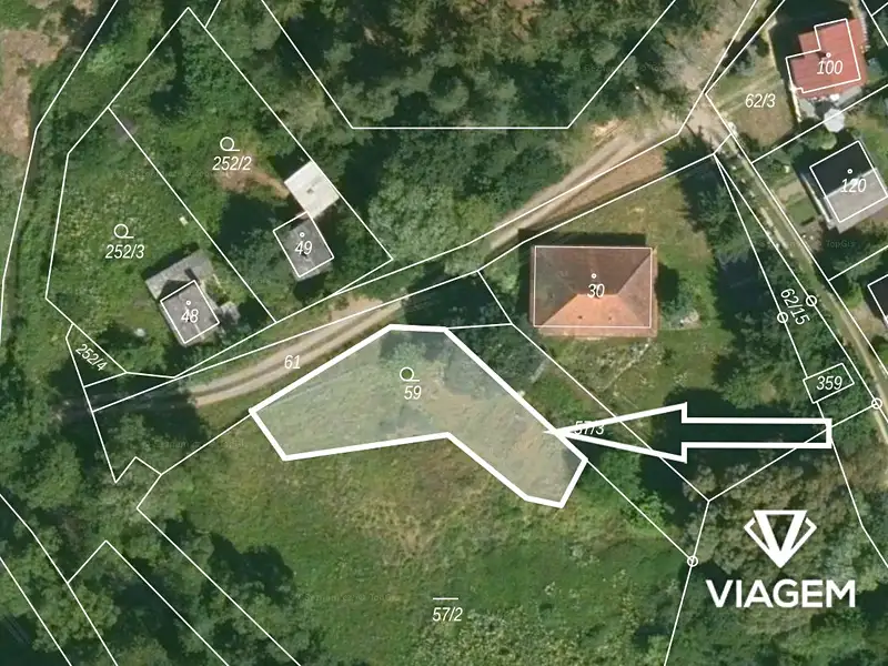 Prodej stavebního pozemku 420 m², Úněšov – náhled fotky 2