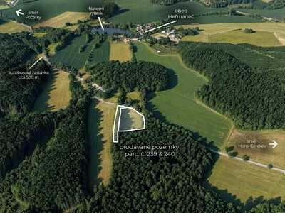 Prodej pole 9483 m²