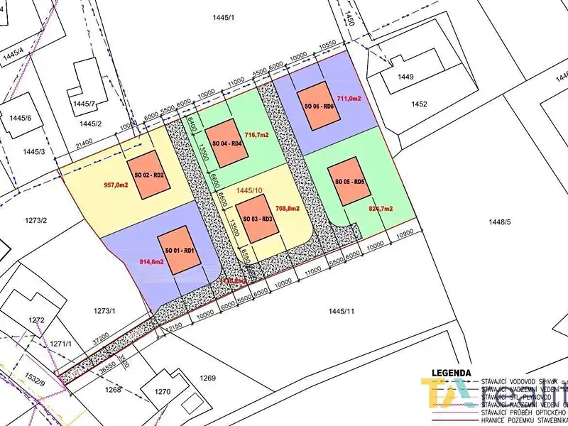 Prodej stavebního pozemku 710 m², Karviná – náhled fotky 3