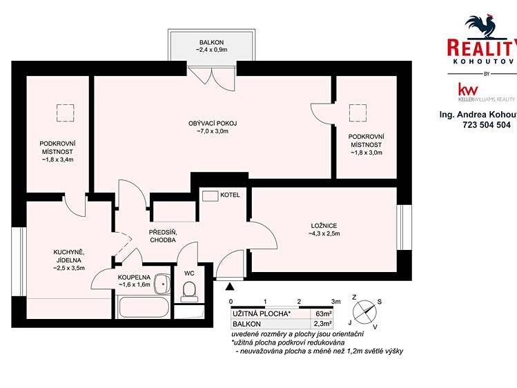 Wohnung 2+1 zum Kauf, 70 m² (3 von 20)