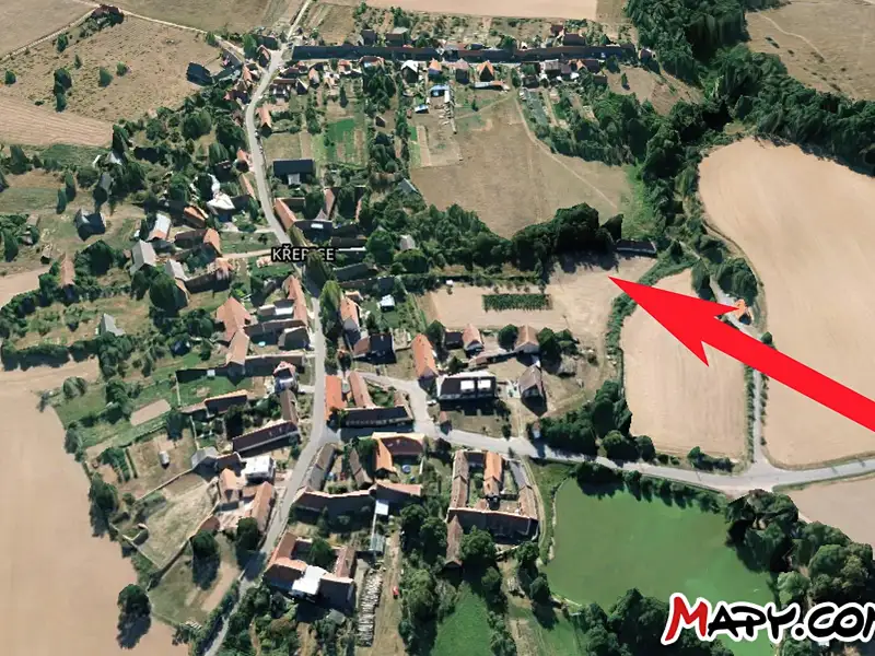 Prodej pole 2106 m², Křepice – náhled fotky 3