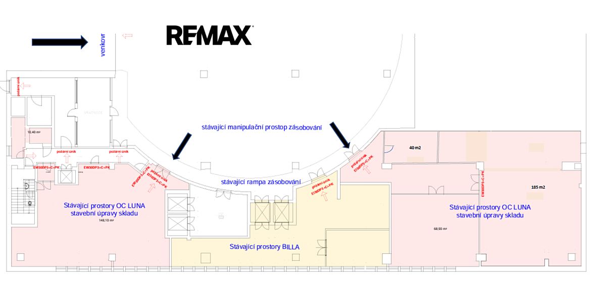 Pronájem skladového prostoru 290 m² – fotografie 2