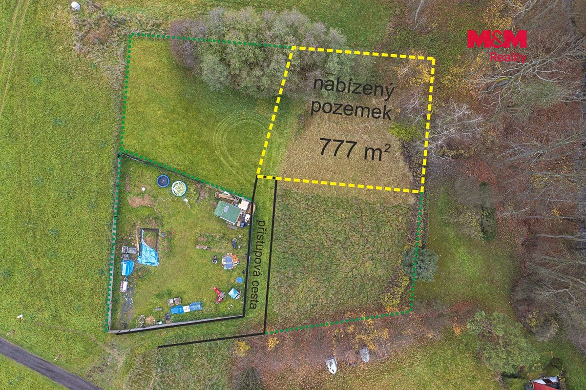 Prodej stavebního pozemku 777 m² – fotografie 2
