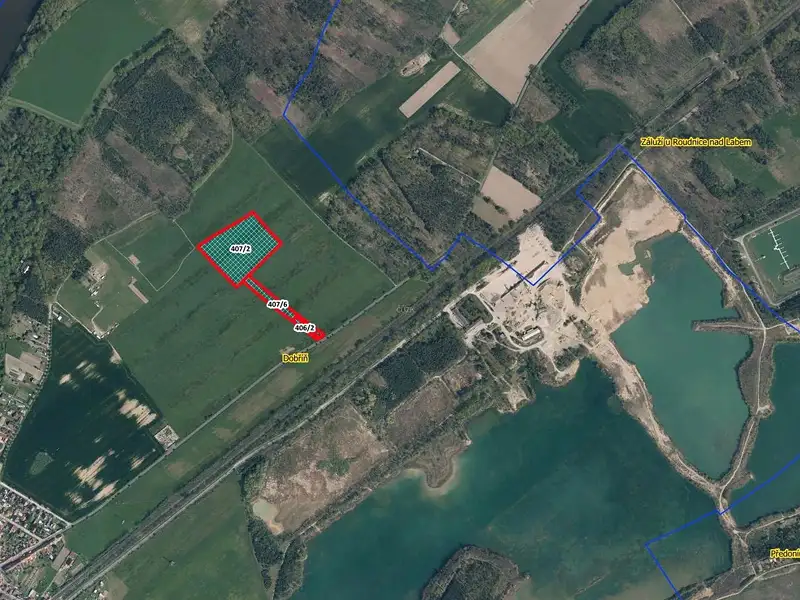 Prodej pole 23921 m², Dobříň – náhled fotky 2