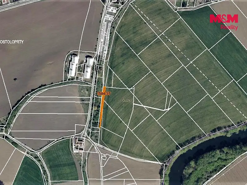 Prodej pole 363 m², Postoloprty – náhled fotky 3