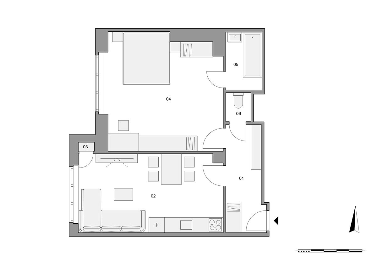 Prodej bytu 2+kk 51 m² – fotografie 5