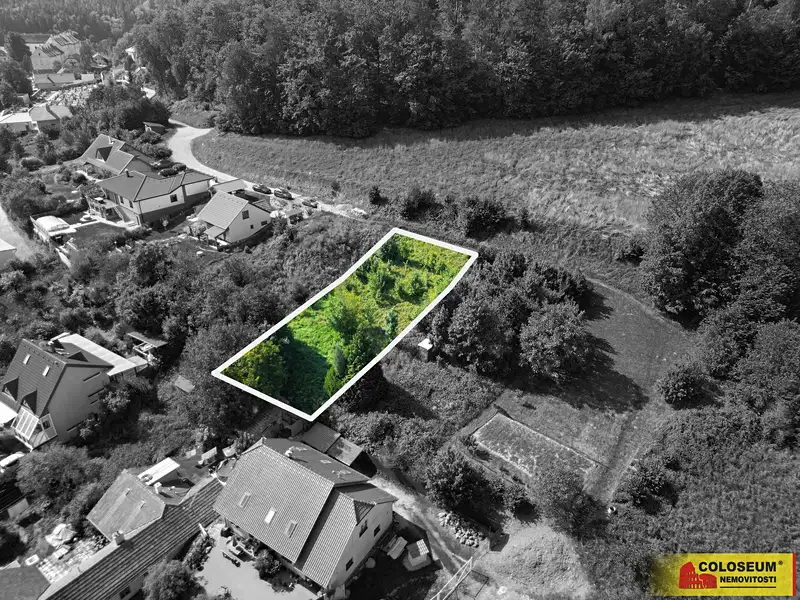 Prodej stavebního pozemku 691 m², Křtiny – náhled fotky 3