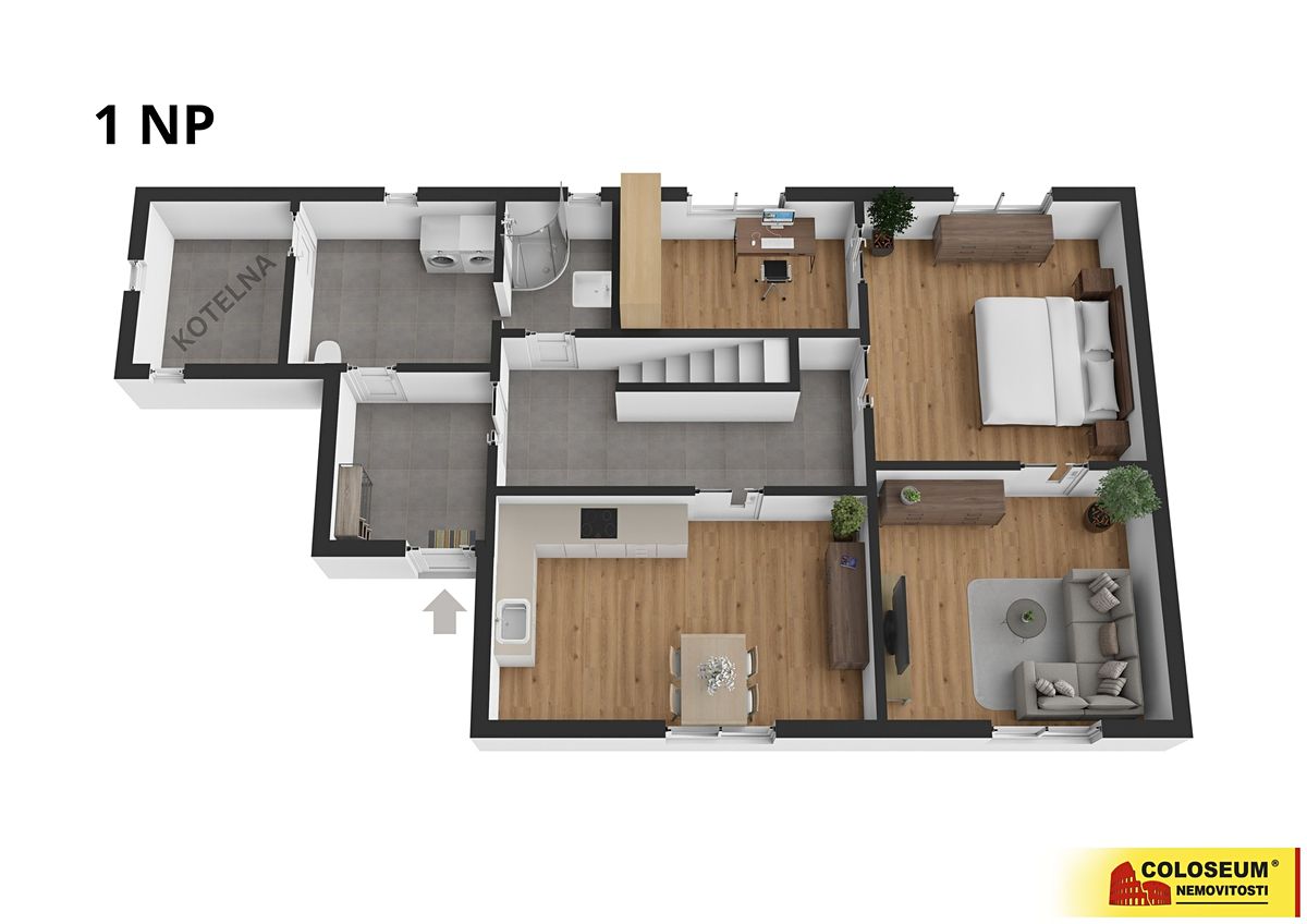 Prodej rodinného domu 160 m², pozemek 1001 m² – fotografie 2