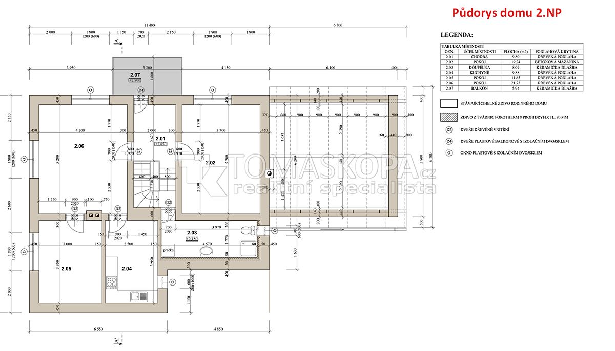 Prodej rodinného domu 157 m², pozemek 743 m² – fotografie 5
