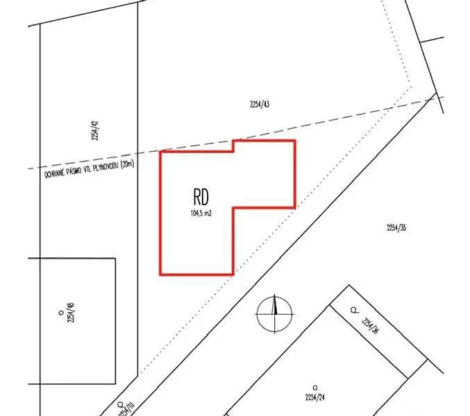 Prodej stavebního pozemku 702 m², Opava – náhled fotky 1