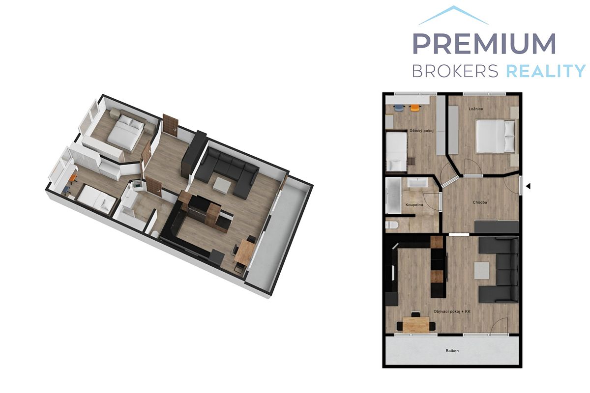 Prodej bytu 3+kk 71 m² – fotografie 5