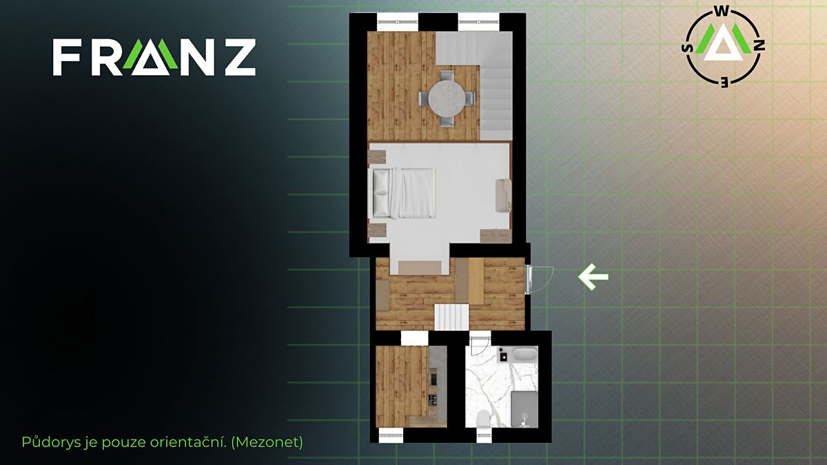 Pronájem bytu 2+1 75 m² – fotografie 5